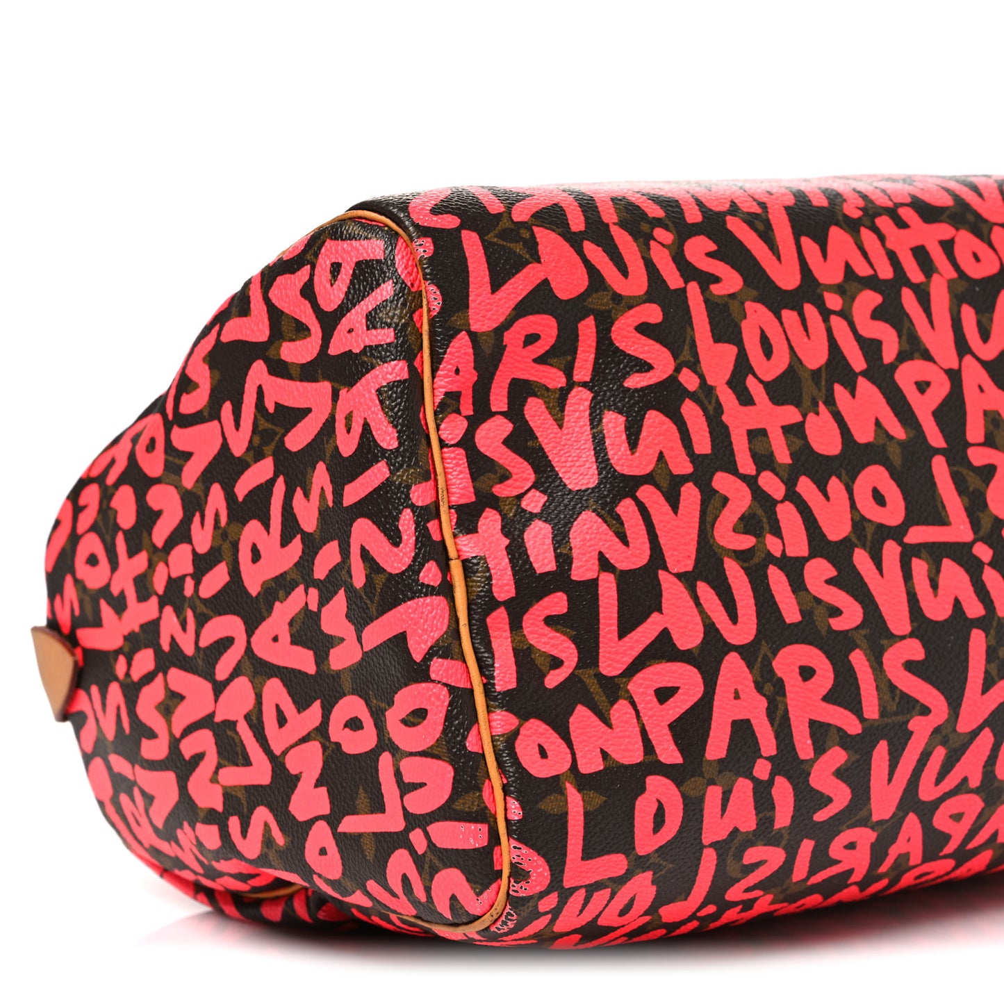 Monogram Graffiti Speedy 30 Fuchsia