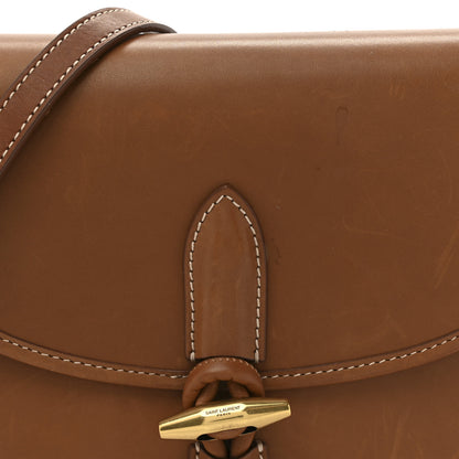 Saint Laurent Vegetable Tanned Calfskin Le Caban Satchel Bag Brick 8 of 16