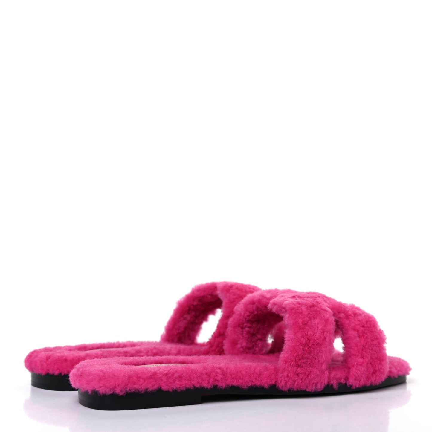 Woolskin Oran Sandals 38 Rose Fuchsia