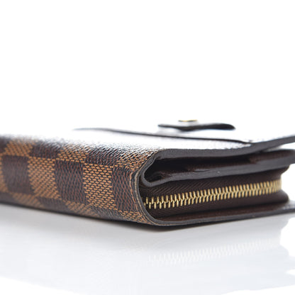 Louis Vuitton Damier Ebene Zippe Zipped Compact Wallet 8 of 11