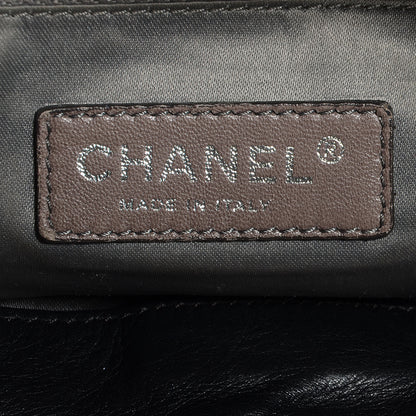 Chanel Calfskin Modern Chain Rhodoid Hobo Black 6 of 9