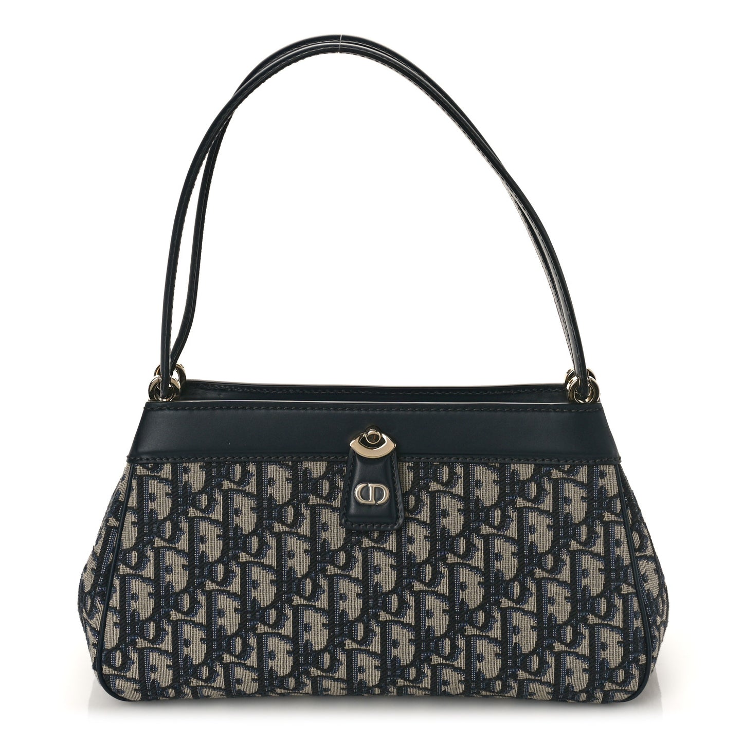 Oblique Key Bag Blue