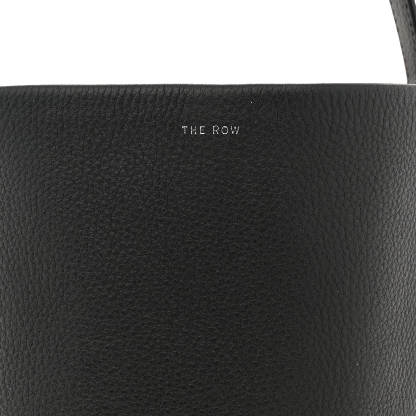 Grained Calfskin Small N/S Park Tote Black