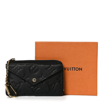 Louis Vuitton Empreinte Recto Verso Card Holder Black 9 of 9