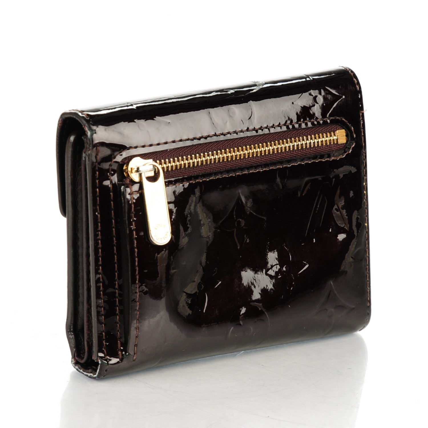 Louis Vuitton Vernis Koala Wallet Amarante 3 of 7
