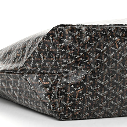 Goyard Goyardine Saint Louis GM Black Gold 9 of 10