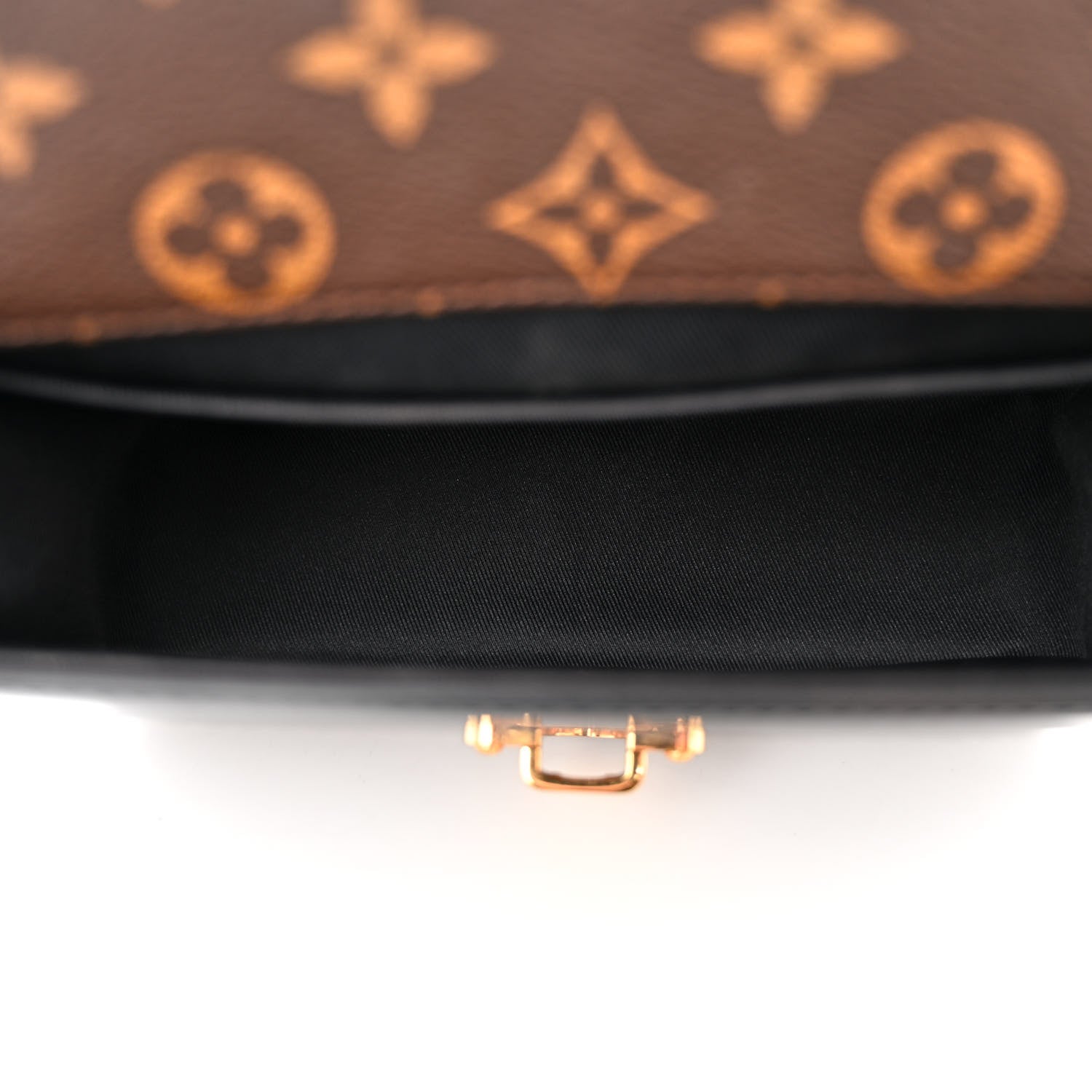 Louis Vuitton Patent Calfskin Monogram Cherrywood BB Black 5 of 12