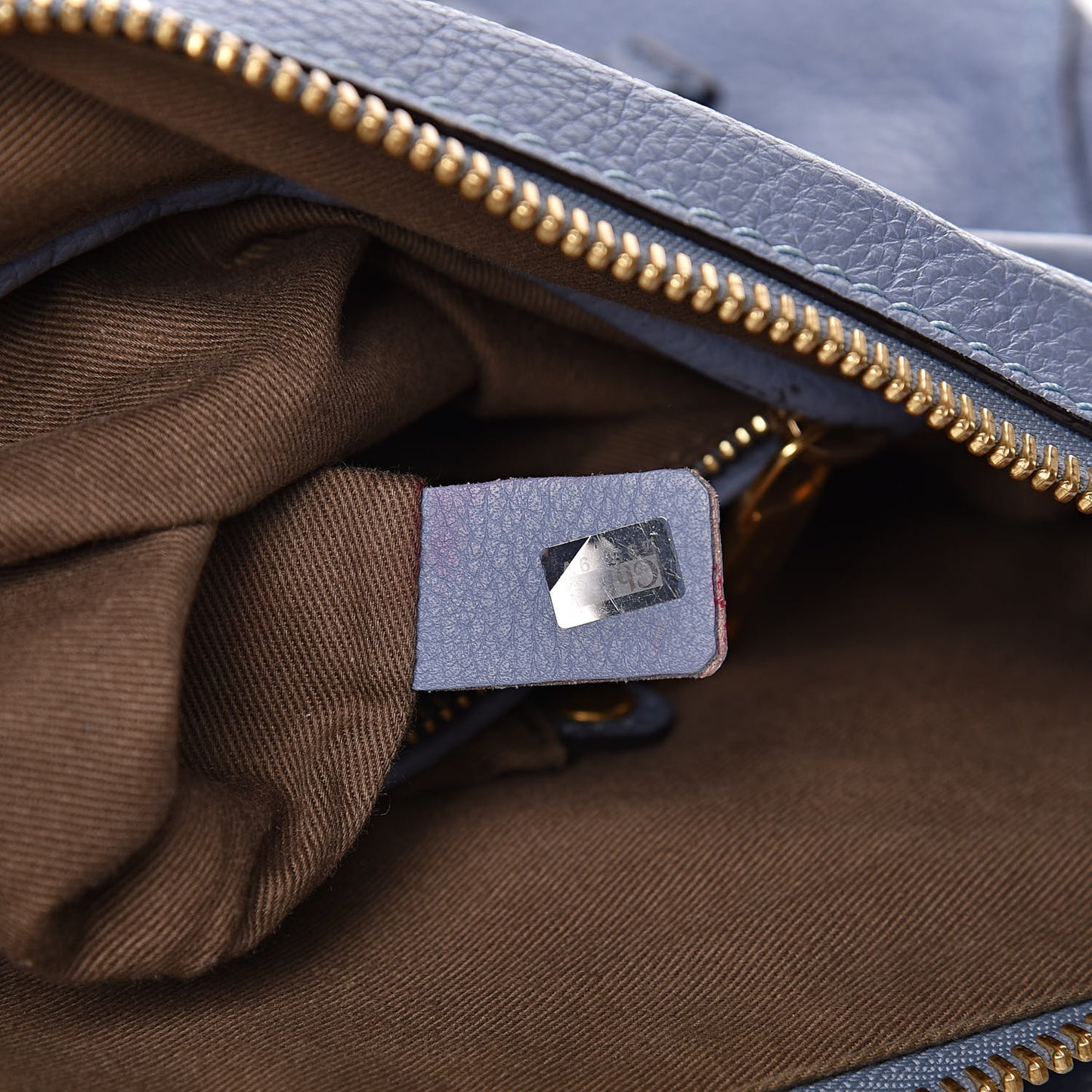 Calfskin Medium Marcie Satchel Street Blue
