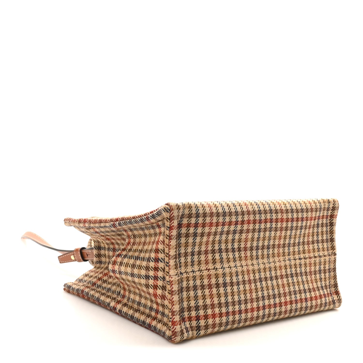 Celine Tweed Calfskin Triomphe Small Multicolor 4 of 9