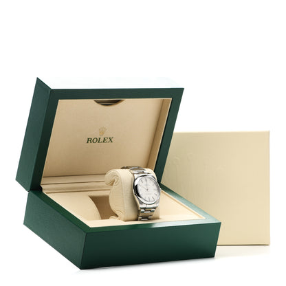 Rolex Stainless Steel 34mm Oyster Perpetual Watch White 114200 5 of 5