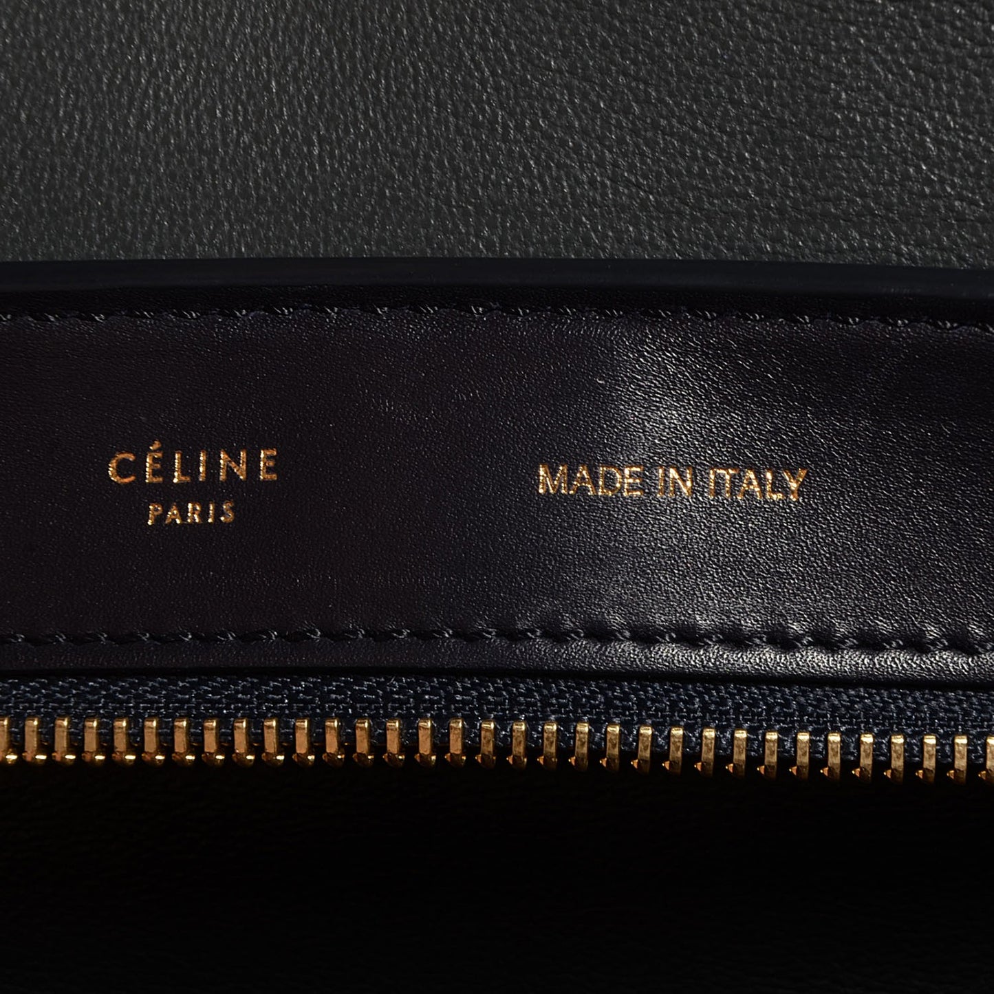 Smooth Calfskin Medium Tri-Color Trapeze Anthracite