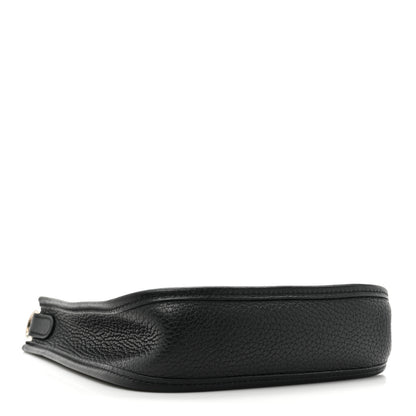 Hermes Taurillon Clemence Evelyne TPM Black 4 of 9