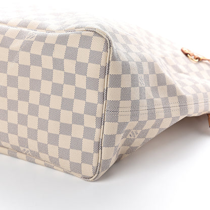 Louis Vuitton Damier Azur Neo Neverfull GM Rose Ballerine 9 of 9