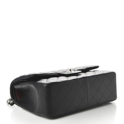 Chanel Lambskin Quilted Jumbo Double Flap Black 4 of 11
