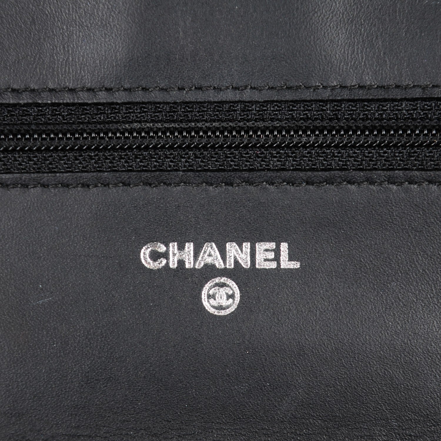 Chanel Caviar Timeless CC Wallet on Chain WOC Black 6 of 9