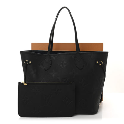 Louis Vuitton Empreinte Monogram Giant Neverfull MM Black 12 of 12