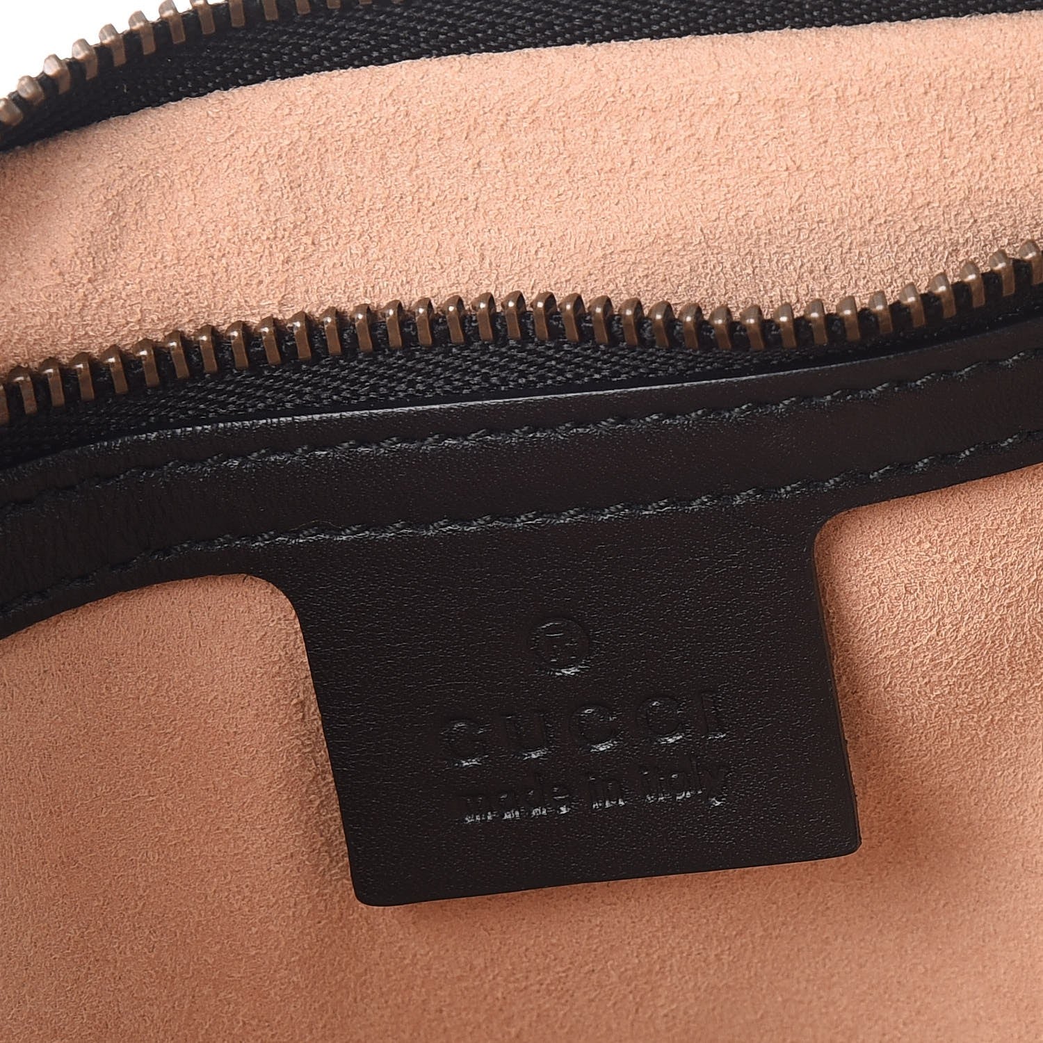 Gucci Calfskin Matelasse Medium GG Marmont Shoulder Bag Black 8 of 10