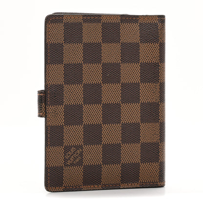 Louis Vuitton Damier Ebene Small Ring Agenda Cover 3 of 9