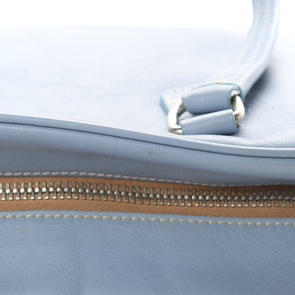 Prada Vitello Daino Tag Satchel Pervinca 14 of 21