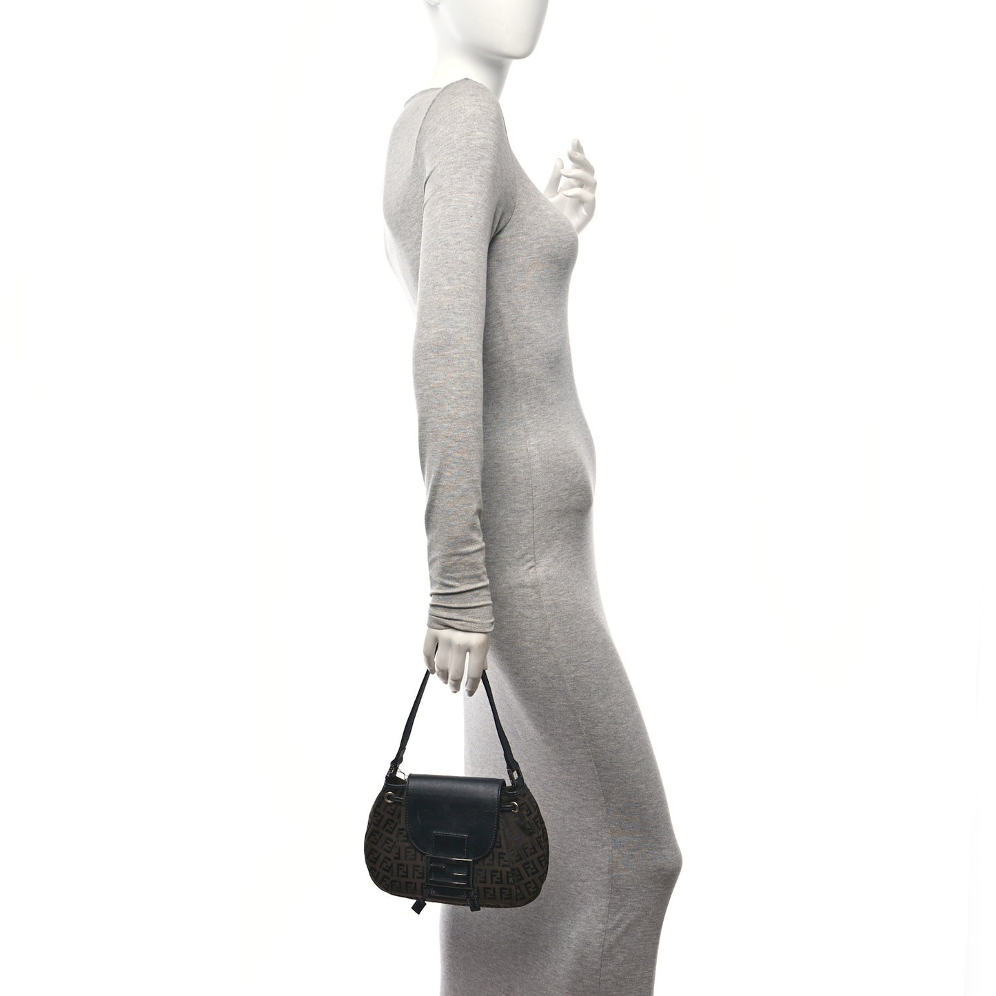 Zucchino Mini Shoulder Bag Tobacco Black