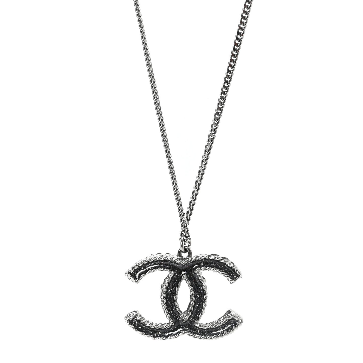 Crystal Ruthenium CC Necklace