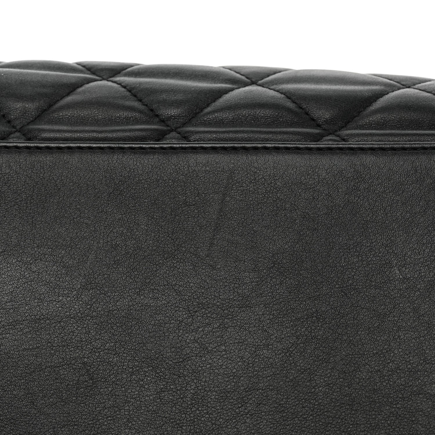 Chanel Calfskin Quilted Large Soft Elegance Tote Black 19 of 25