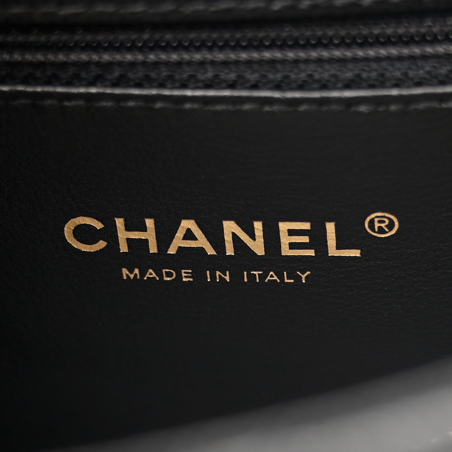 Chanel Caviar Lizard Embossed Quilted Small Coco Handle Flap Black 6 of 10