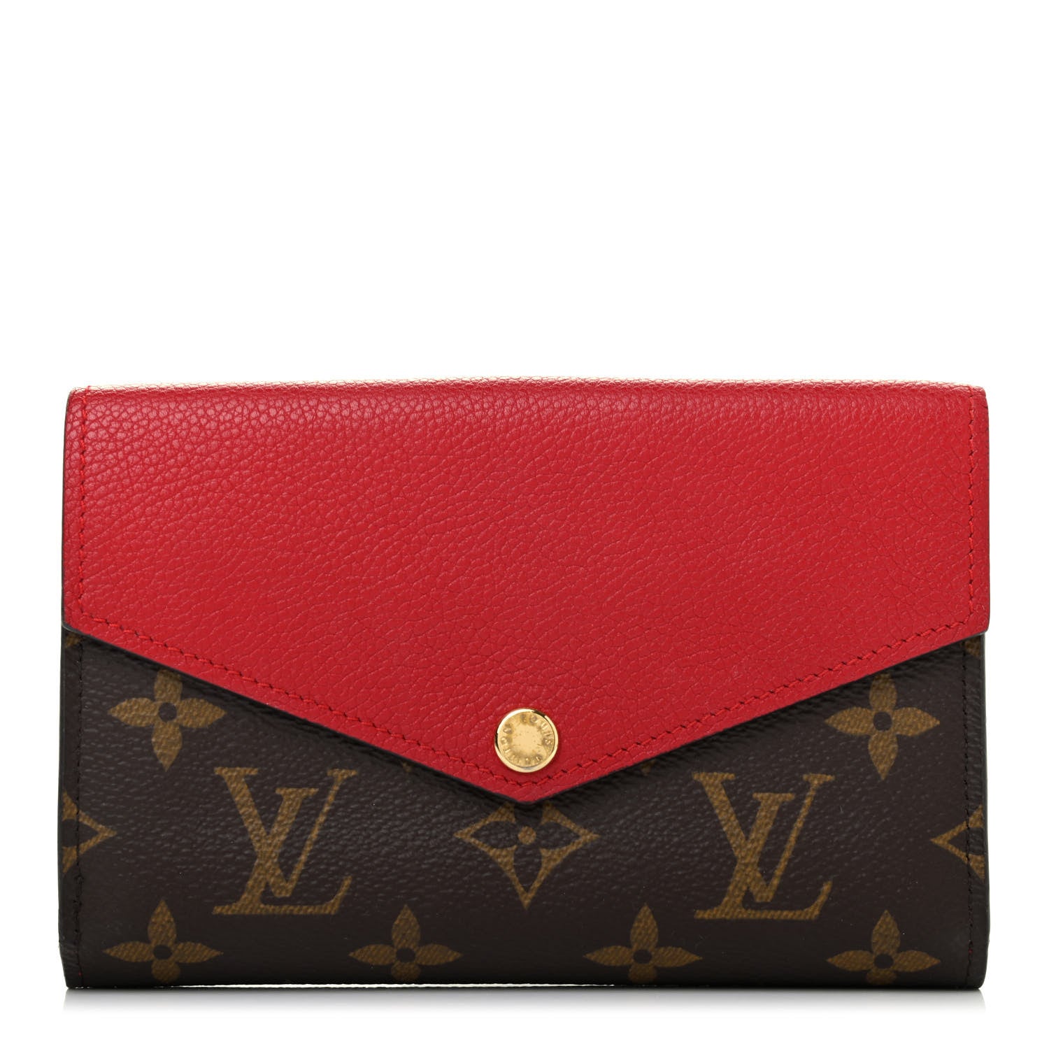 Louis Vuitton Monogram Pallas Compact Wallet Cherry 1 of 4