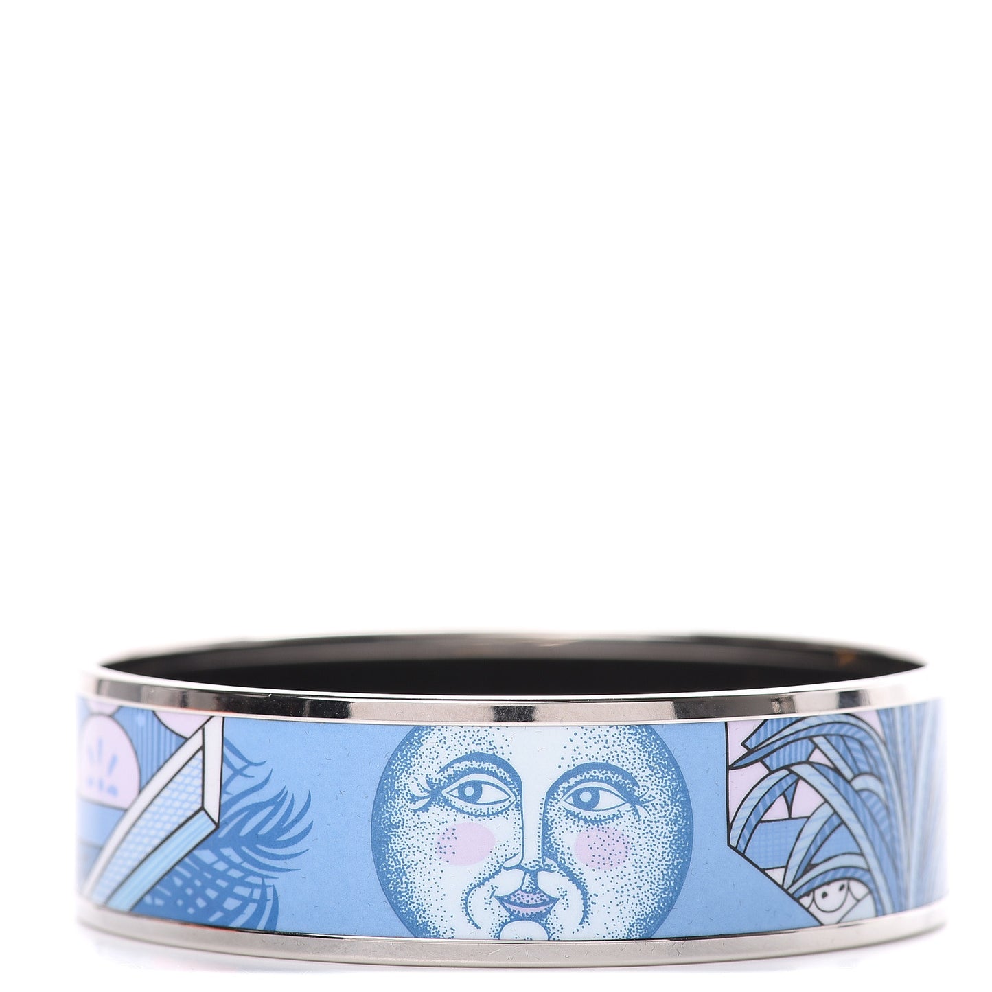 Enamel Printed Wide Bracelet 62