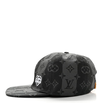 Louis Vuitton X NIGO Cotton Monogram Eclipse Stripes LV Cap L 4 of 9