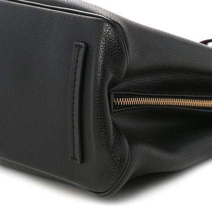 Marc Jacobs Pebbled Calfskin Editor Shopping Tote Black 10 of 11