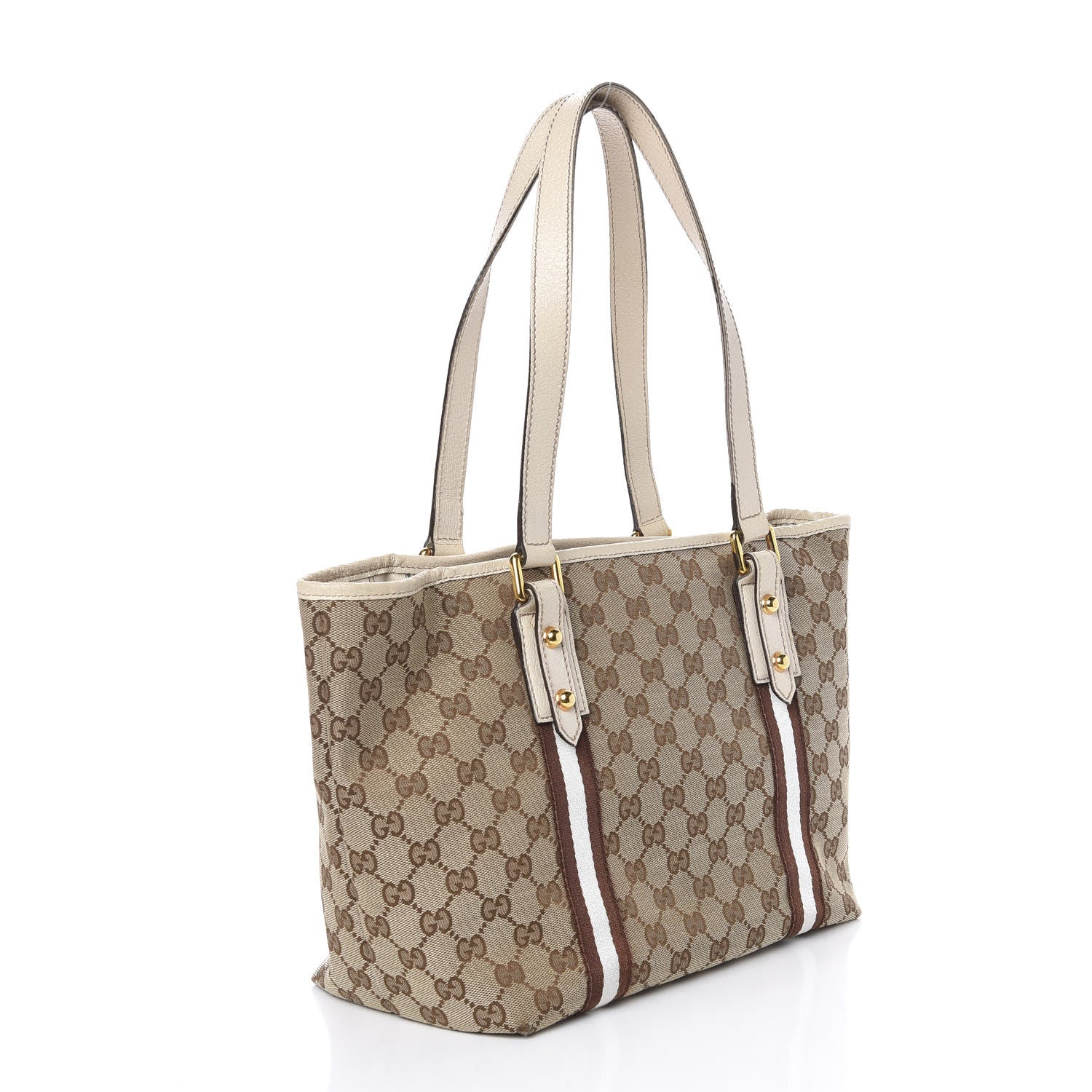 Gucci Monogram Medium Jolicoeur Tote Beige 2 of 20