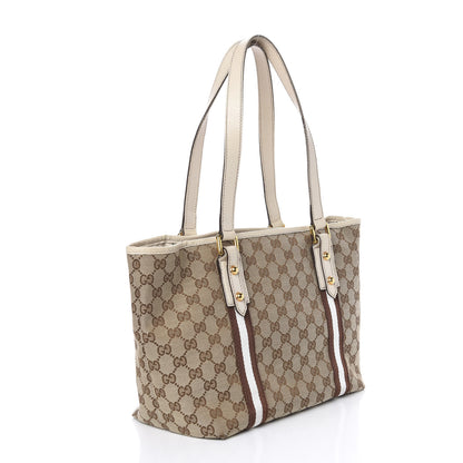 Gucci Monogram Medium Jolicoeur Tote Beige 2 of 20