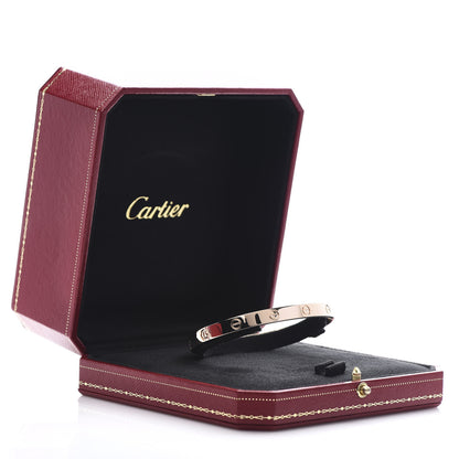 Cartier 18K Pink Gold LOVE Bracelet 19 6 of 6