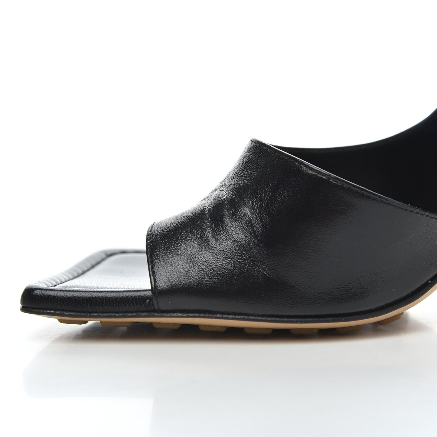 Nappa Crunch Lux Sandals 38.5 Black