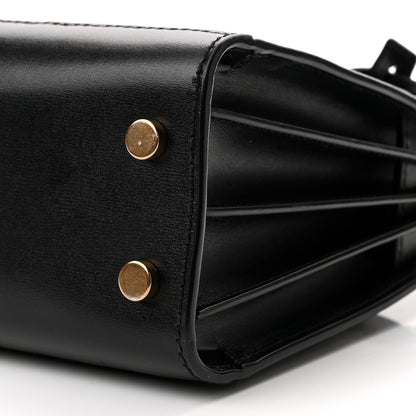 Saint Laurent Calfskin Paglia Palm Nano Sac De Jour Black 9 of 10