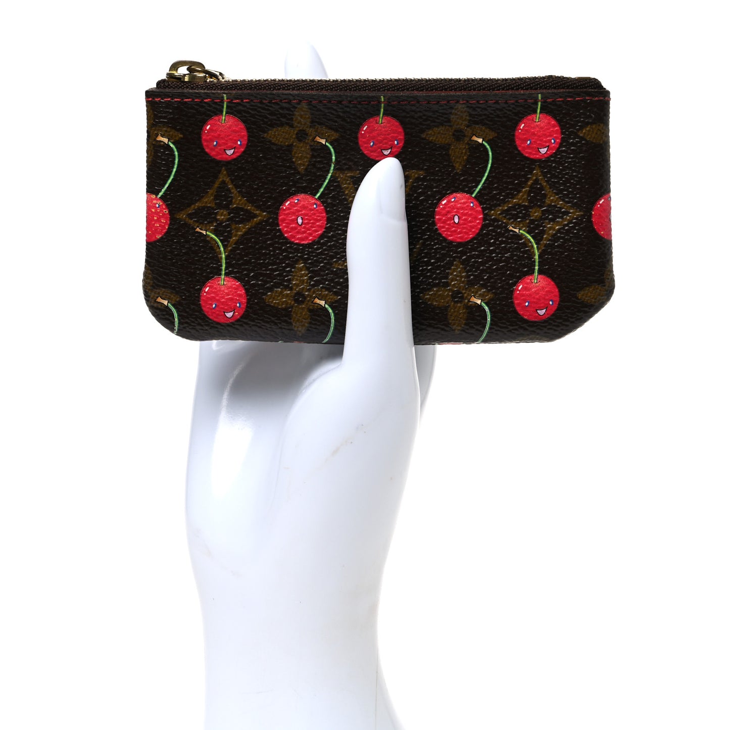 Monogram Cerises Key Pouch