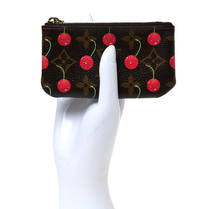 Louis Vuitton Monogram Cerises Key Pouch 2 of 8