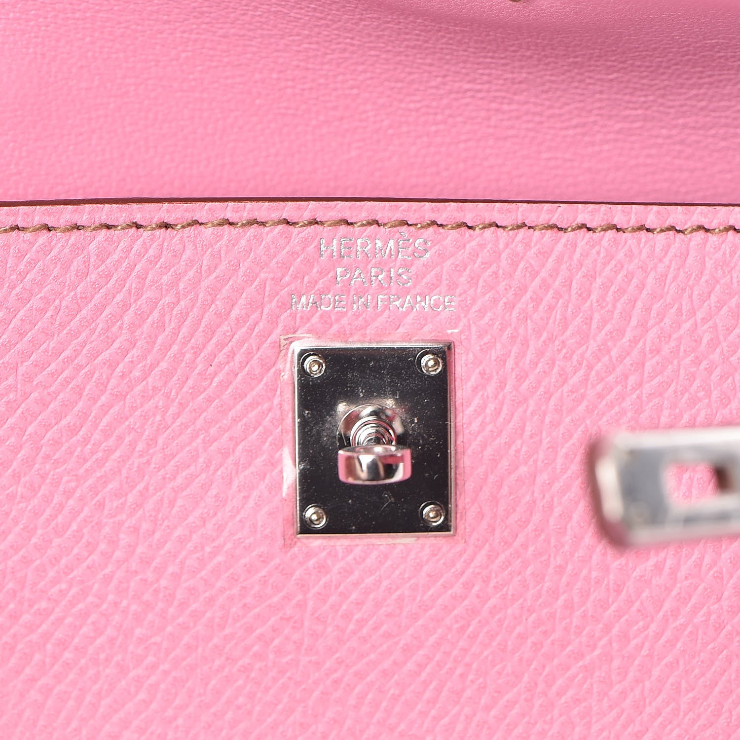 Hermes Epsom Tiny Kelly Sellier 5P Pink 10 of 35
