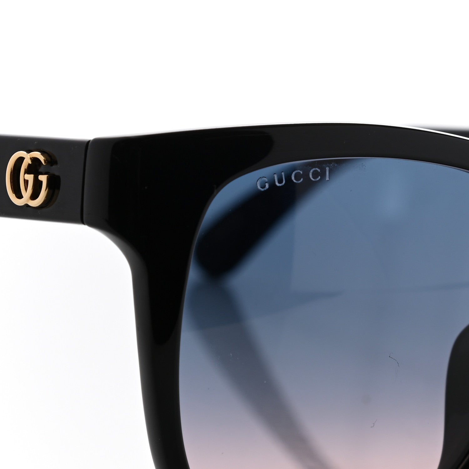 Gucci Acetate Square Frame GG0715SA Sunglasses Black 7 of 7