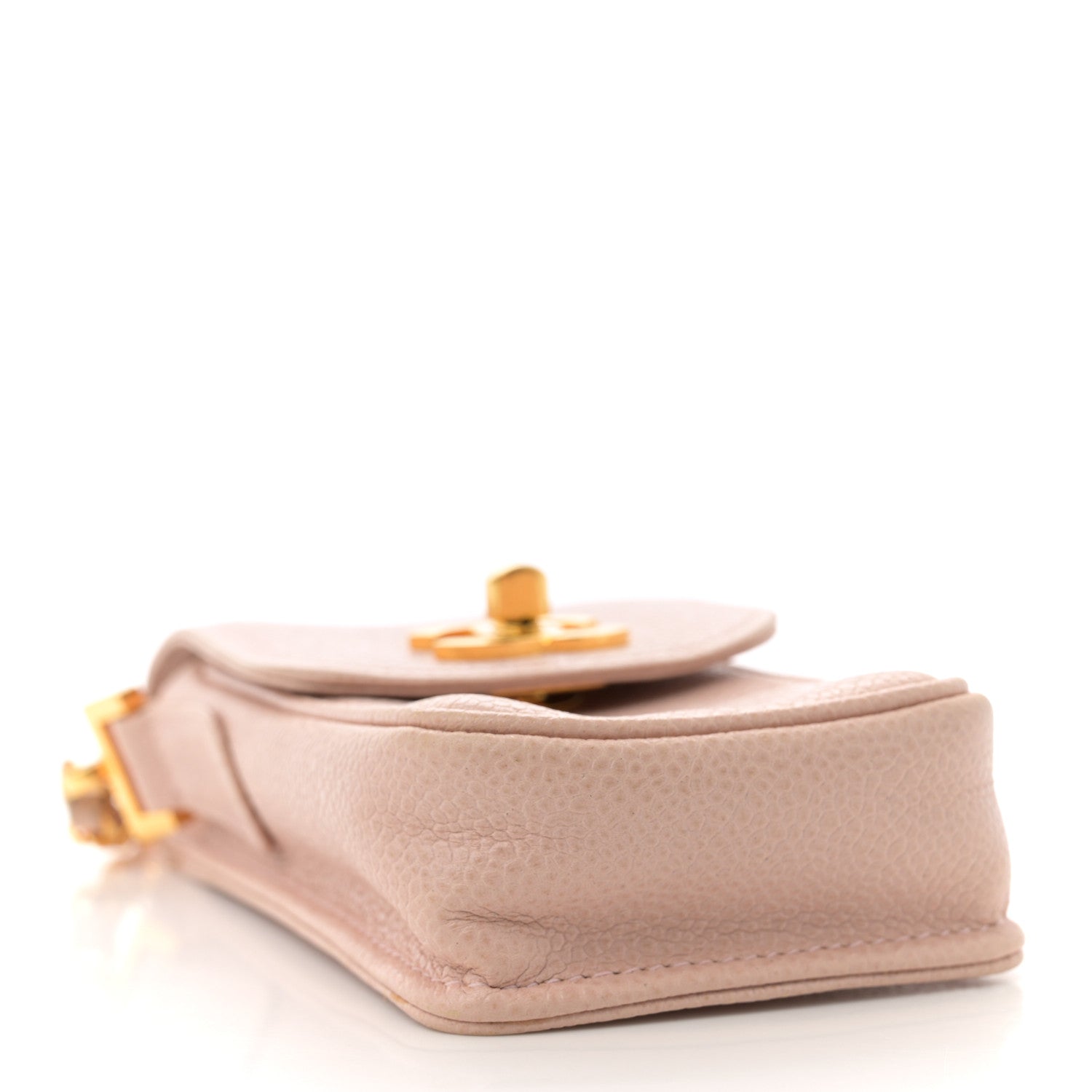 Chanel Caviar Phone Holder Crossbody Beige 4 of 11