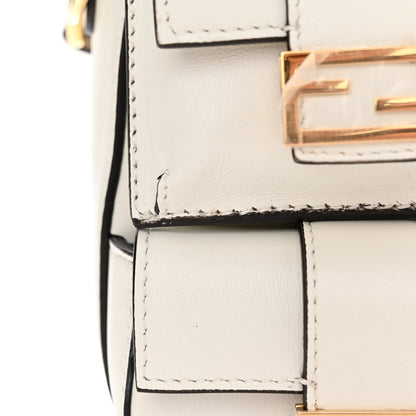 Fendi Shiny Nappa Multipocket Baguette White 10 of 10