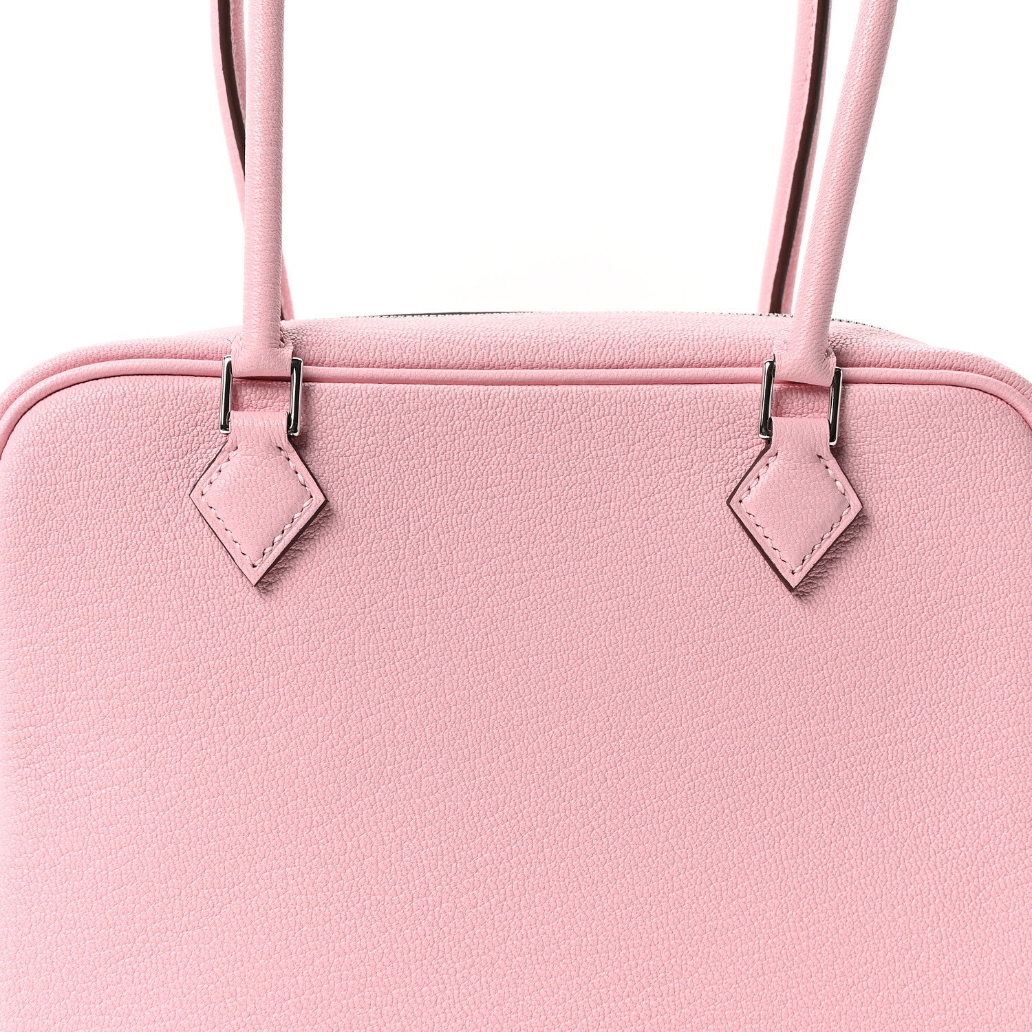 Hermes Chevre Mysore Mini Plume Rose Sakura 8 of 10