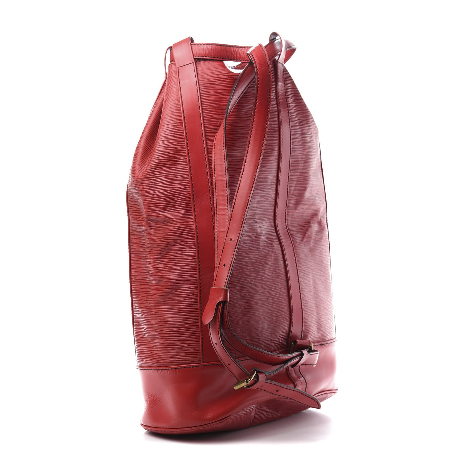 Louis Vuitton Epi Randonnee GM Castillan Red 3 of 16