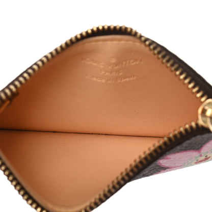 Louis Vuitton Monogram Cherry Blossom Key Pouch Brown 5 of 6