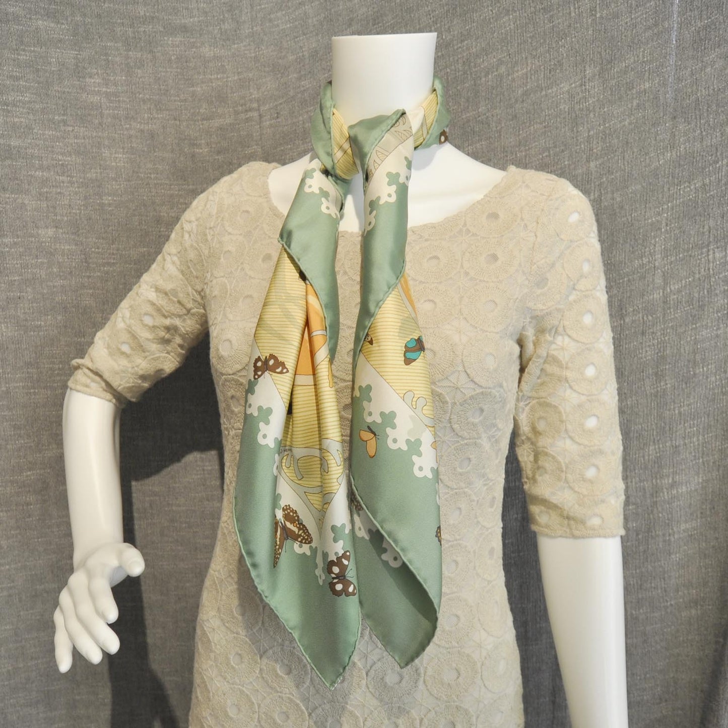 Silk Varangues Scarf 90