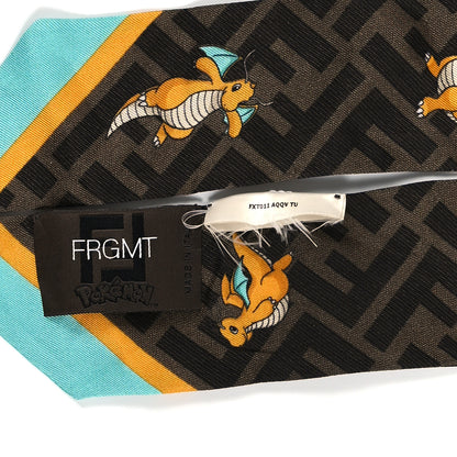 Fendi x FRGMT x POKÉMON Silk FF Wrappy Bandeau Multicolor 3 of 3
