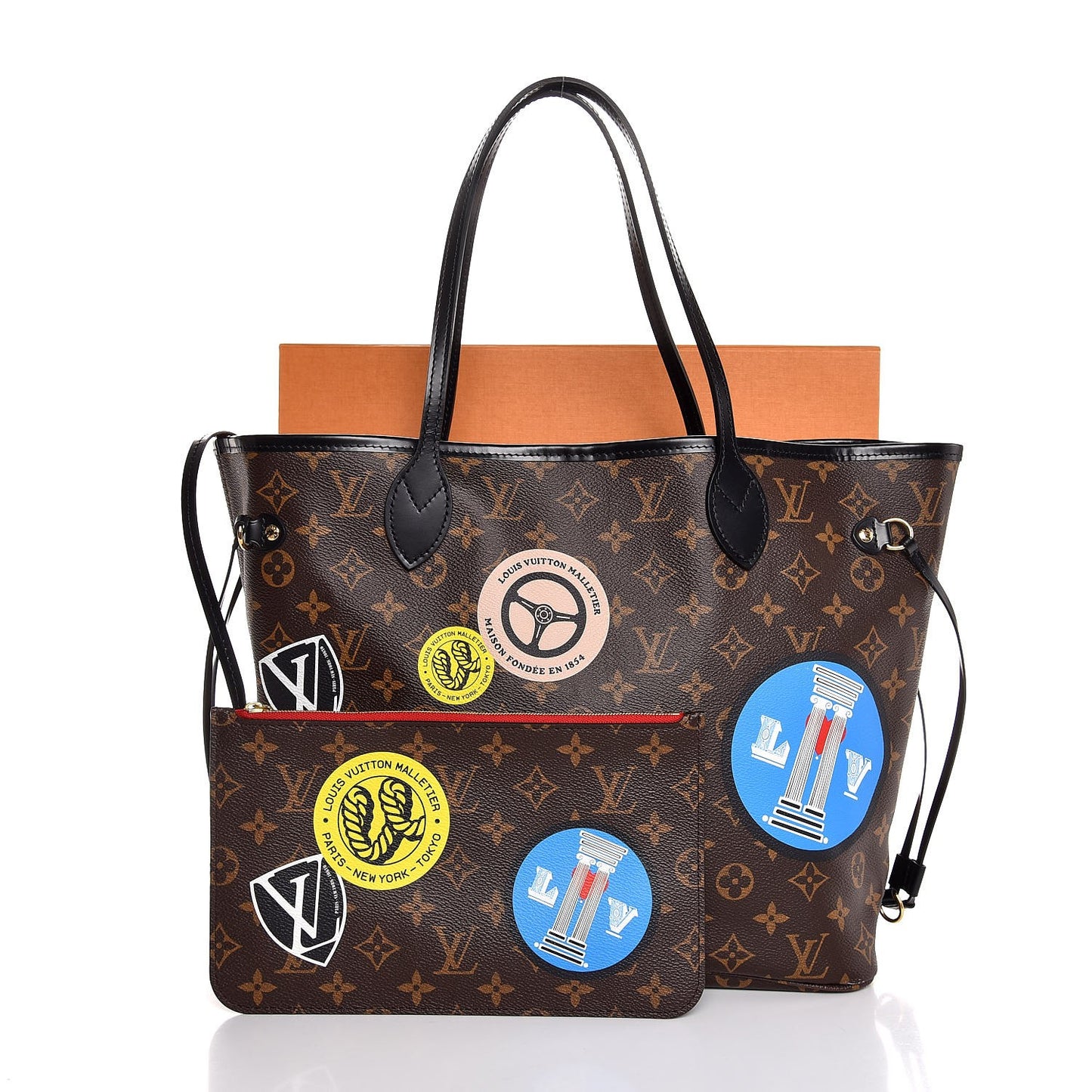 Monogram World Tour Neverfull MM