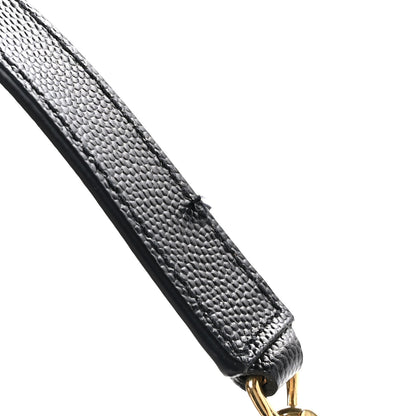 Saint Laurent Grain De Poudre Textured Mixed Matelasse Large Triquilt Monogram Satchel Black 10 of 10