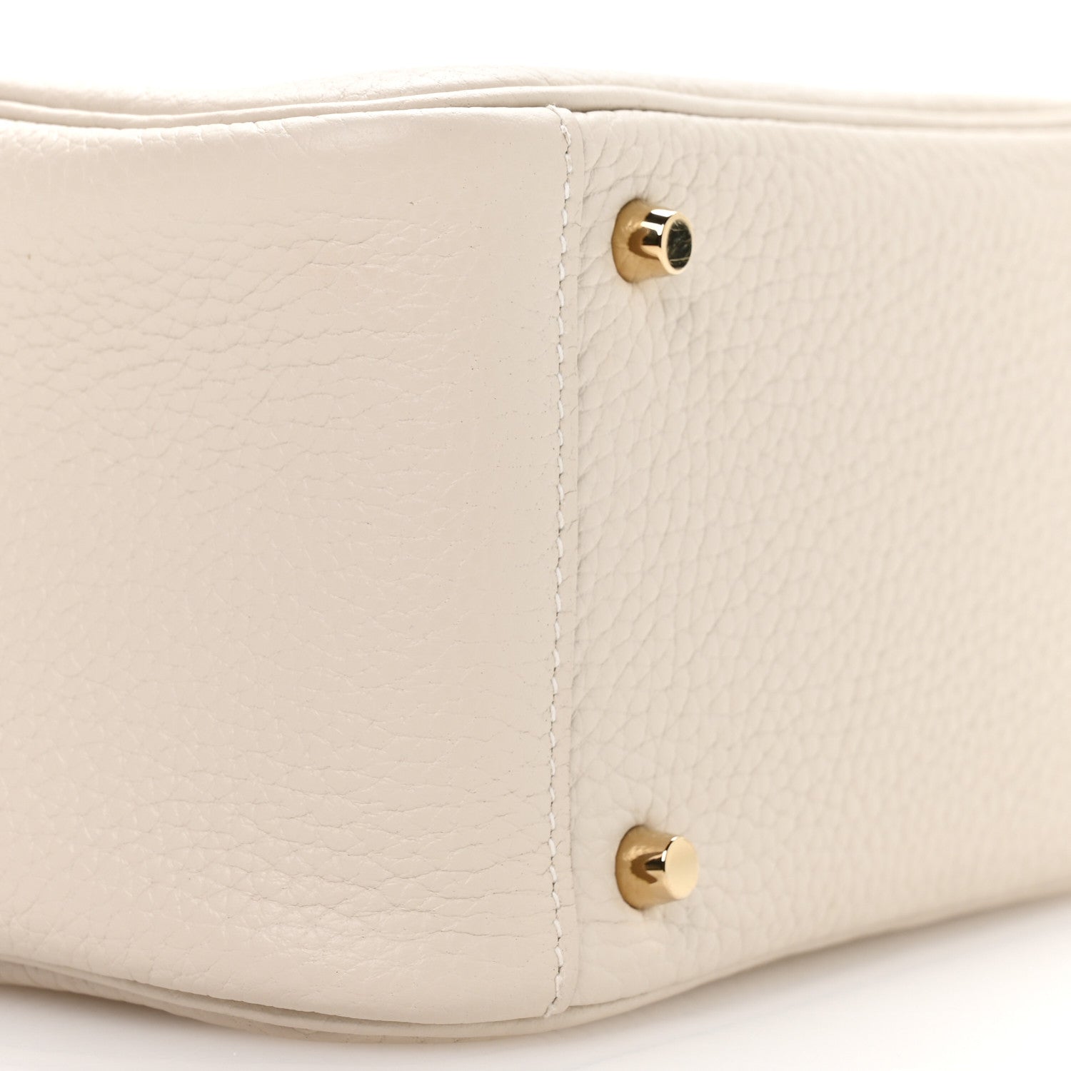 Hermes Taurillon Clemence Mini Lindy 20 Craie 9 of 11
